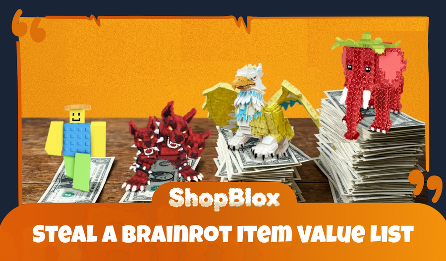 Steal a Brainrot Item Value List (April 2026)